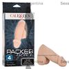 Packer Gear dildo de 10 cm con testiculos
